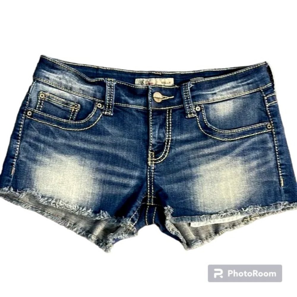 BKE DENIM STELLA Distressed Jean Shorts  -  29